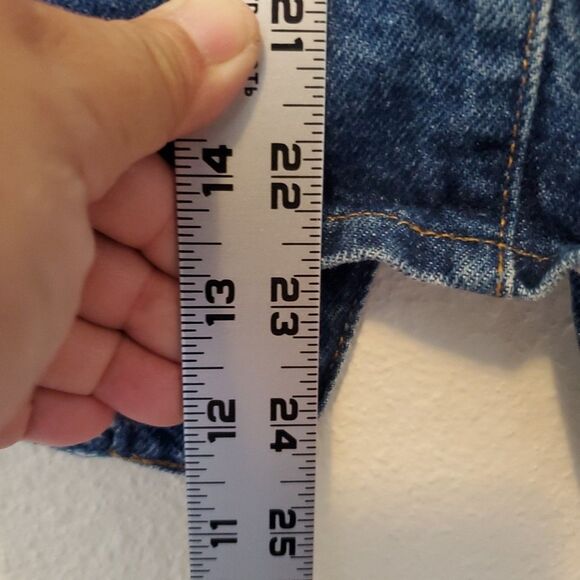 Vintage Sunbelt Hand Painted Southwestern Denim Vest Size Small One Button - Picture 11 of 12